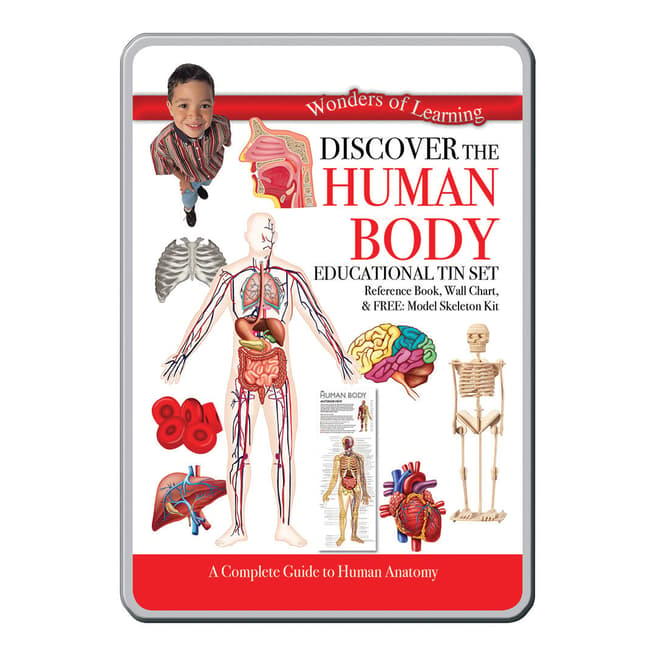 Wonders of Learning Human Body Tin Set