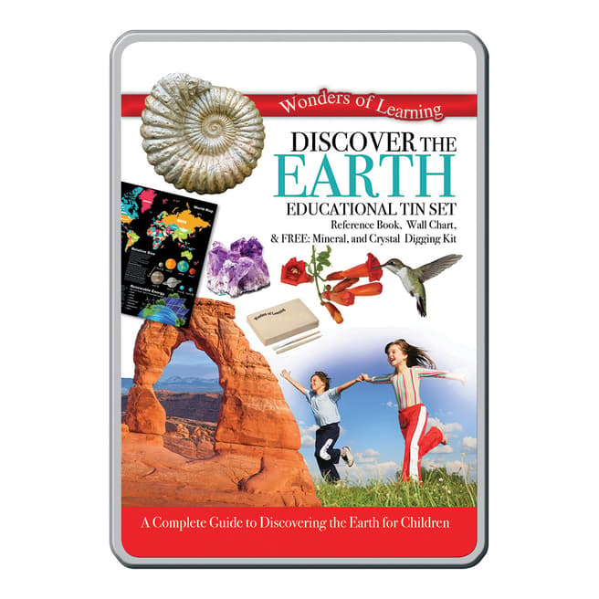 Wonders of Learning Earth Tin Set