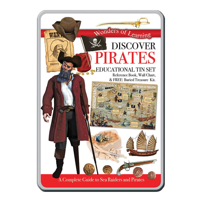 Wonders of Learning Pirates Tin Set