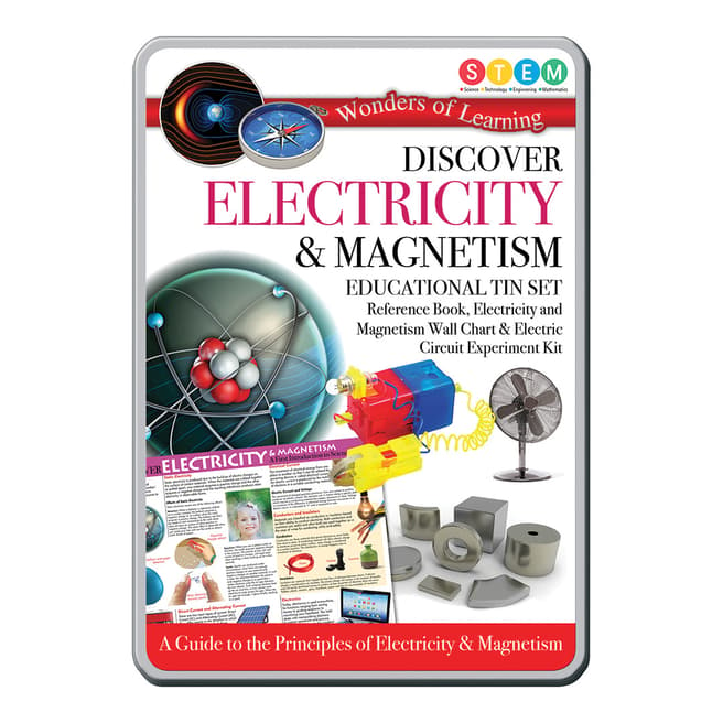 Wonders of Learning Electricity And Magnets Tin Set