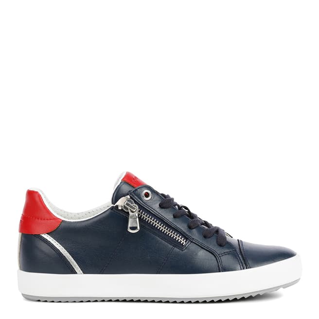 Geox Navy/Red Blomiee Sneakers