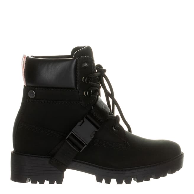 Kendall + Kylie Black Eos Hiker Boots