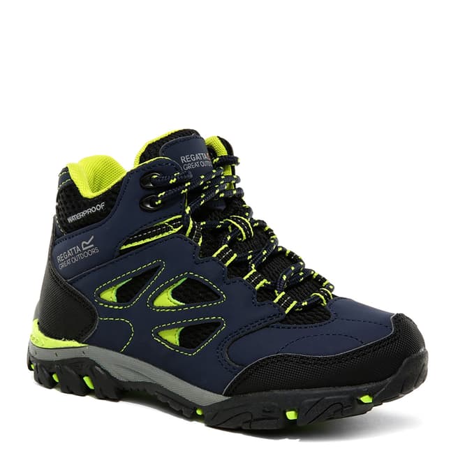 Regatta Navy/Lime Punch Holcombe IEP Boots