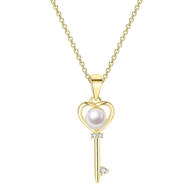 Ma Petite Amie Gold Plated Necklace with Swarovski Elements