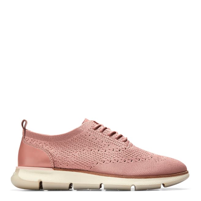 Cole Haan Pink 4.Zerogrand Stitch Oxford Shoes