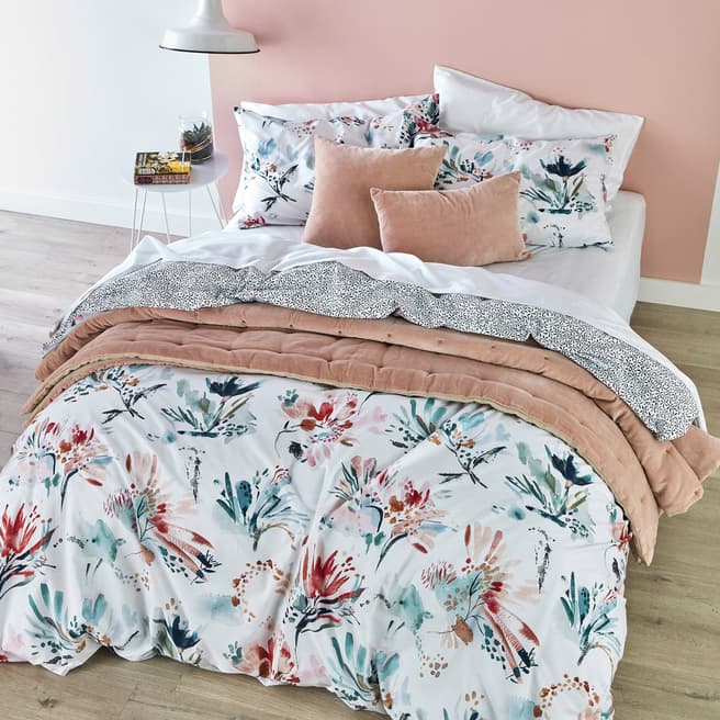 Christy Wild Blooms Double Duvet Cover Set, Berry