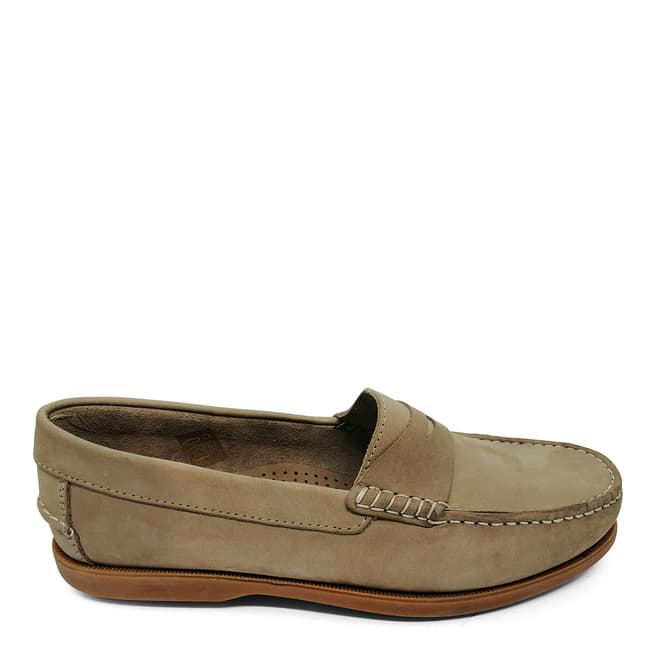 Barker Sand Beige Suede Tony Loafers