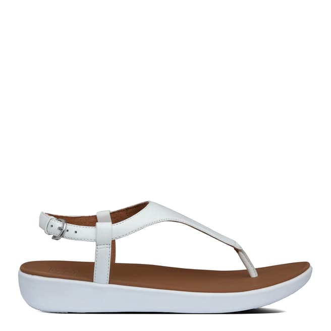 FitFlop Urban White Lainey Toe Thong Sandals