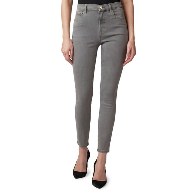 J Brand Grey Leenah Skinny Stetch Jeans