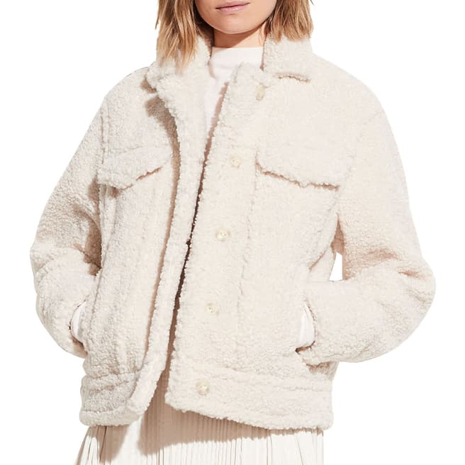 Vince Pearl Sherpa Cosy Jacket