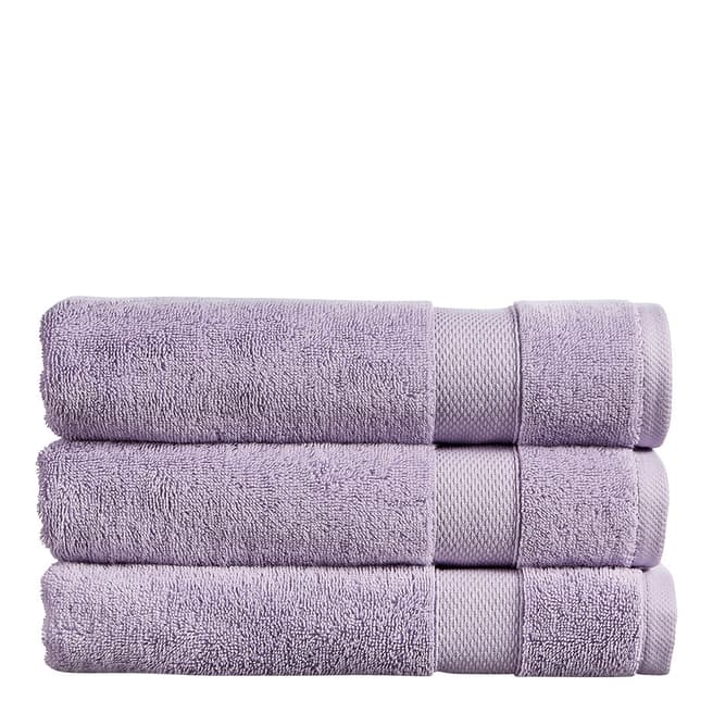 Christy Refresh Pack of 6 Face Cloths, Lilac