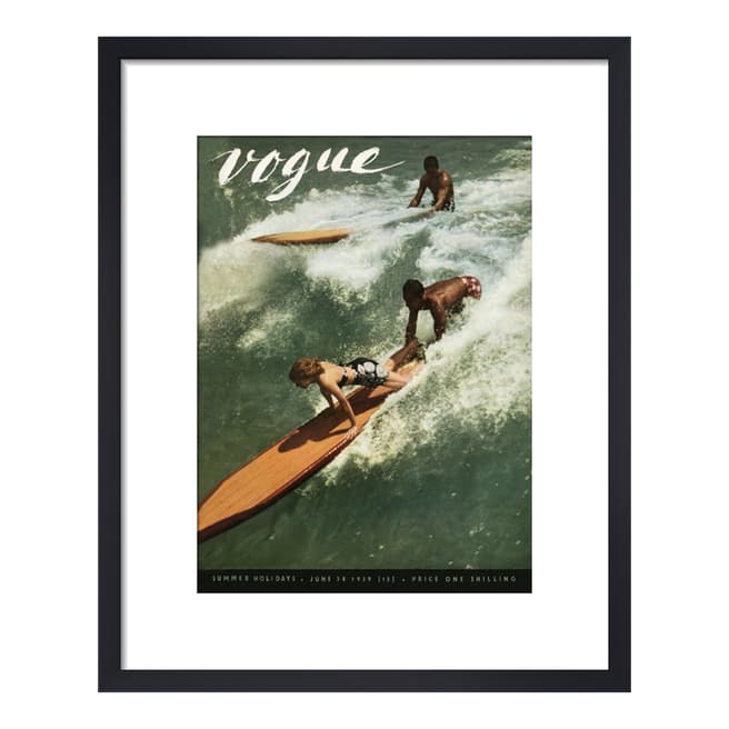Vogue Vogue June 1939 36x28cm Framed Print