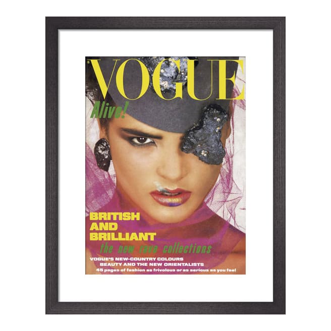 Vogue Vogue August 1984 28x36cm Framed Print