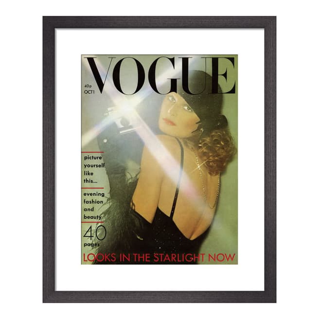 Vogue Vogue October 1974 28x36cm Framed Print