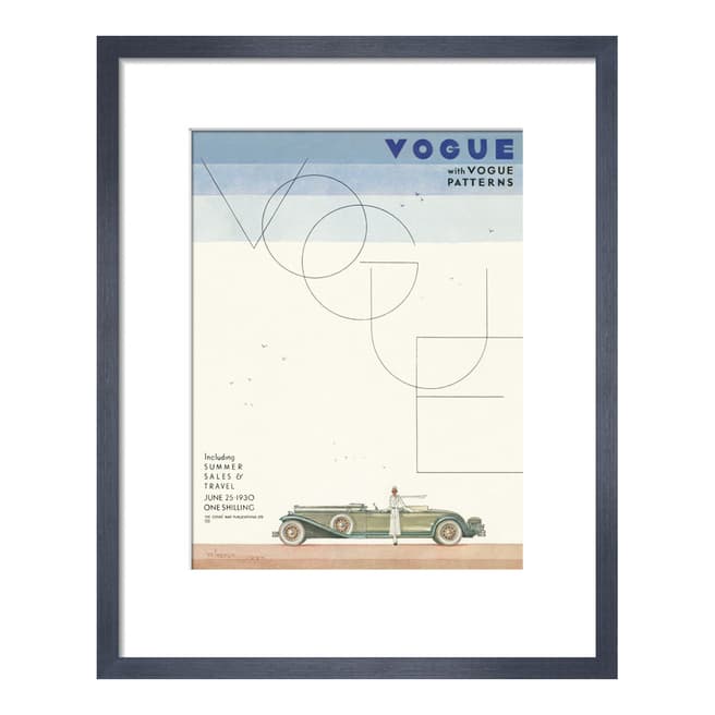 Vogue Vogue 25 June 1930 36x28cm Framed Print