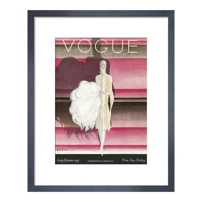 Vogue Vogue Early October 1925 36x28cm Framed Print