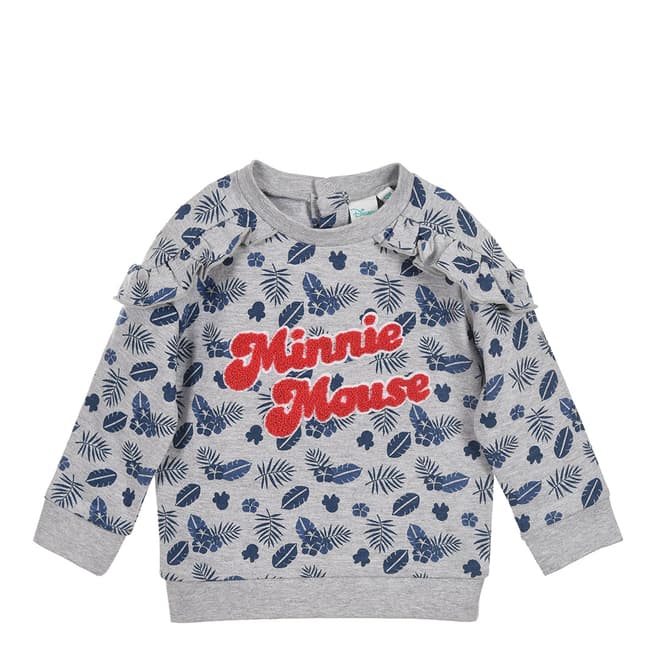 Disney Baby Light Grey Minnie Mouse Sweatshirt