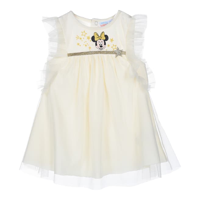 Disney Baby Off White Minnie Mouse Dress
