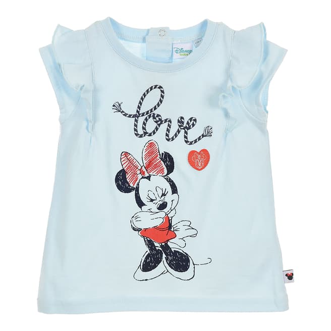 Disney Baby Light Blue Minnie Mouse T-Shirt