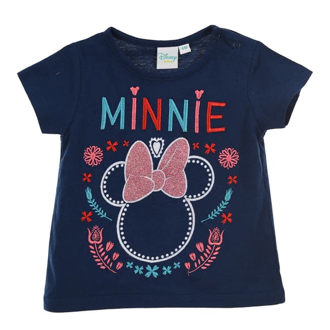 Disney Baby Navy Minnie Mouse T-Shirt
