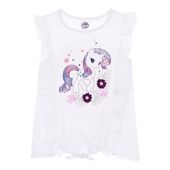 Disney Kid's White My Little Pony Sleeveless T-Shirt
