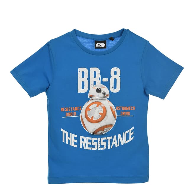 Disney Kid's Blue Star Wars BB 8 T-Shirt