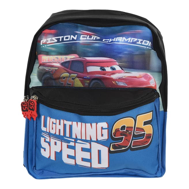 Disney Kid's Blue Car's Lightning McQueen Back Pack