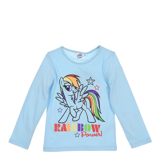 Disney Kid's Blue My Little Pony Rainbow T-Shirt