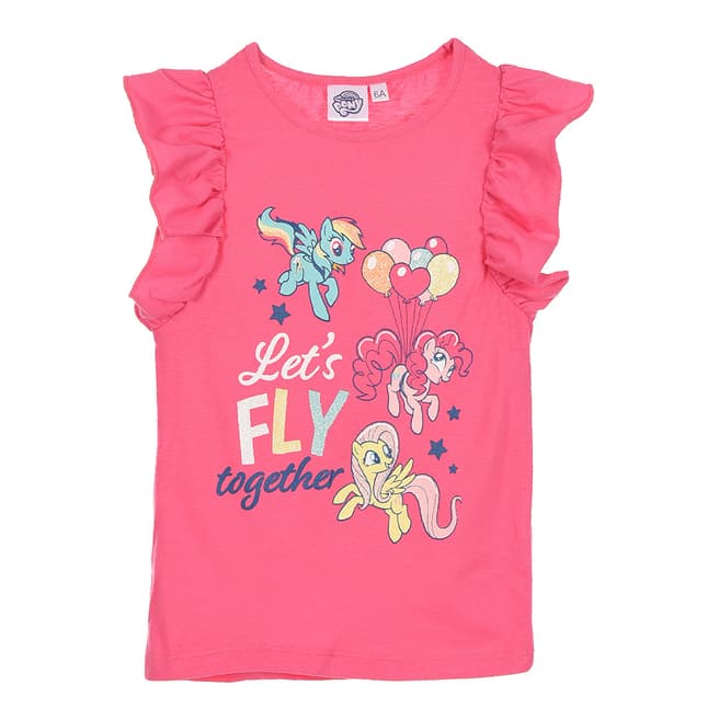 Disney Kid's Pink My Little Pony Let's Fly Together T-Shirt