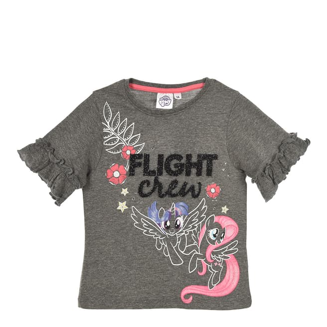 Disney Kid's Grey My Little Pony Flight T-Shirt