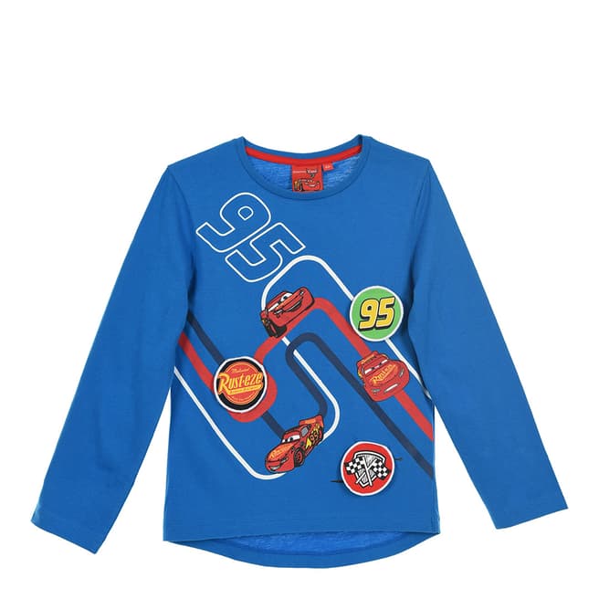 Disney Kid's Blue Car's T-Shirt