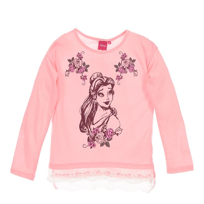 Disney Kid's Pink Disney's Belle Sweatshirt