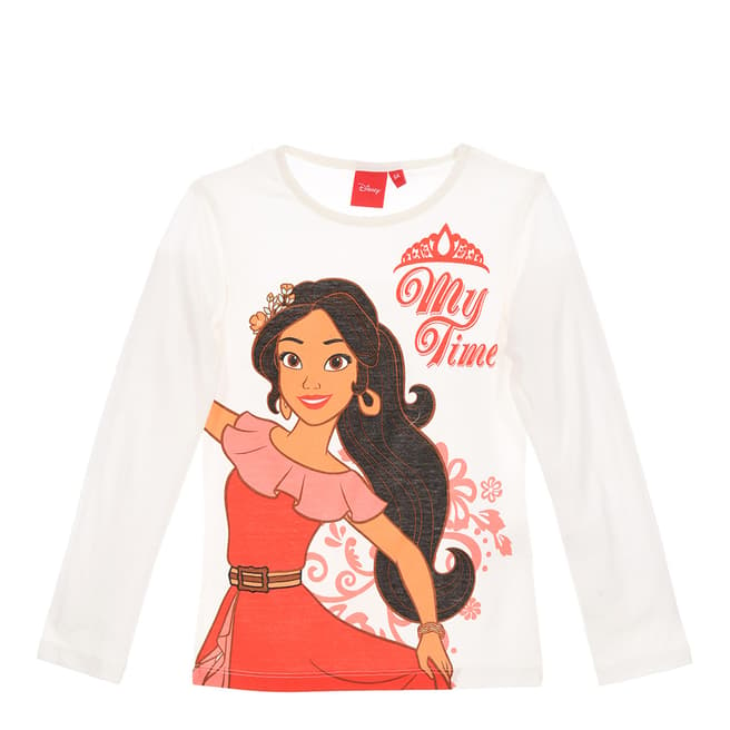 Disney Kid's Off White Disney's Elena Of Avalor T-Shirt