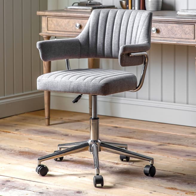 Gallery Living Torfield Swivel Chair, Grey
