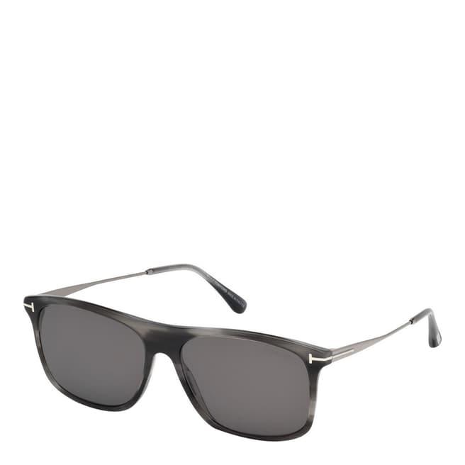 Tom Ford Men's Grey Tom Ford Sunglasses 57mm