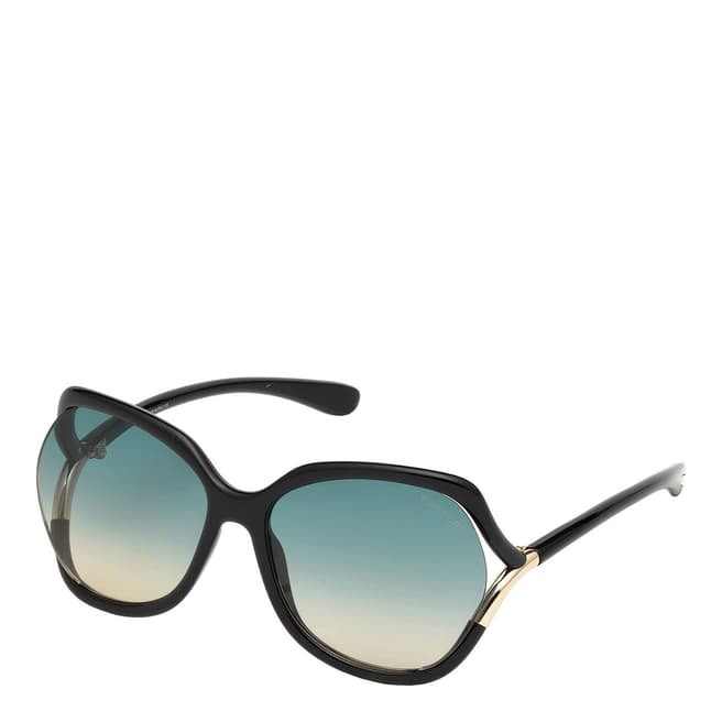 Tom Ford Women's Blue/Black Tom Ford Sunglasses 60mm