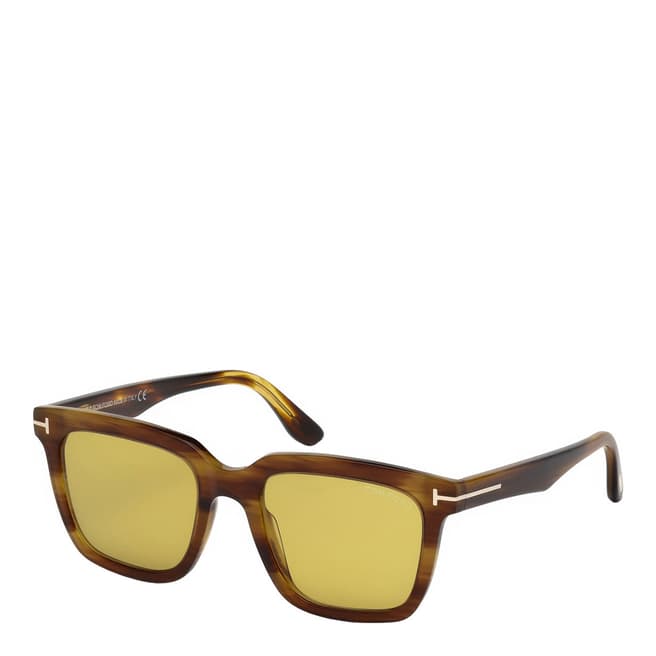 Tom Ford Men's Brown Tom Ford Sunglasses 53mm