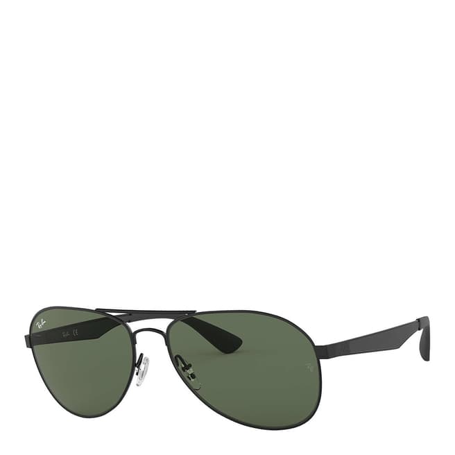 Ray-Ban Unisex Black Sunglasses 61mm