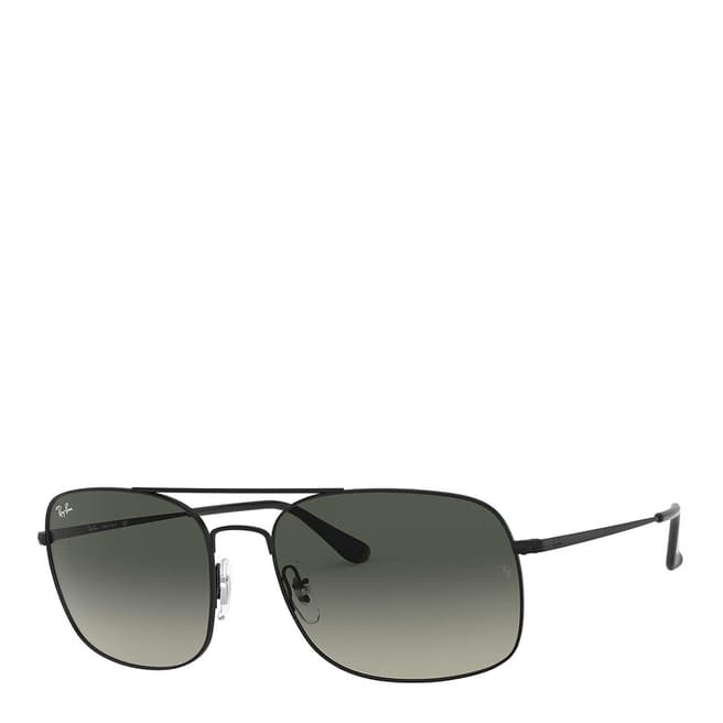 Ray-Ban Unisex Black Sunglasses 60mm