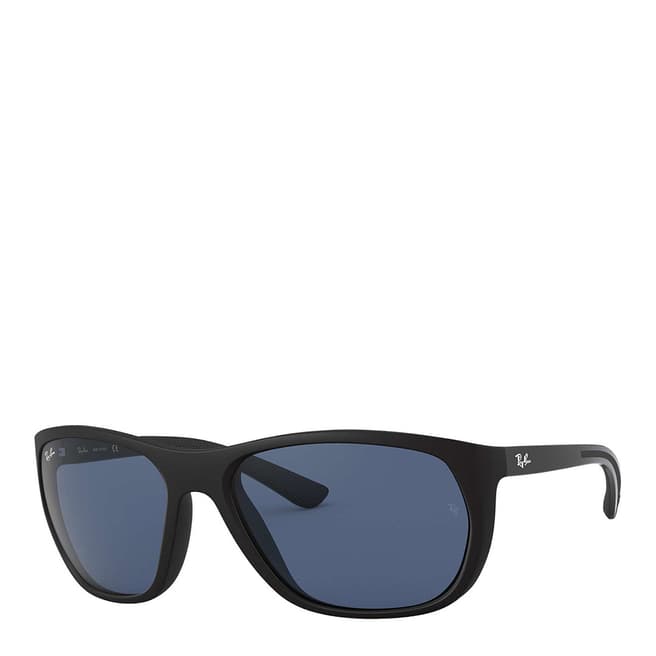 Ray-Ban Unisex Black Sunglasses 61mm 