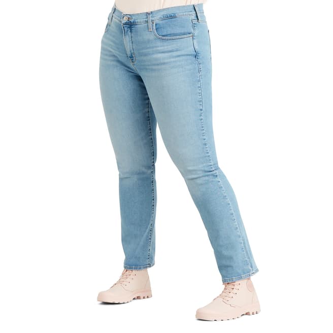 Levi's Light Blue 314™ Shaping Plus Size Straight Stretch Jeans