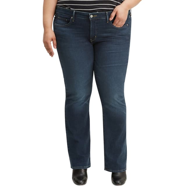 Levi's Dark Blue 315™ Shaping Plus Size Bootcut Stretch Jeans