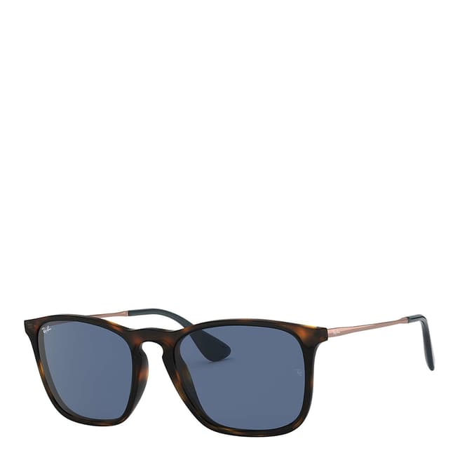 Ray-Ban Unisex Brown/Blue Sunglasses 54mm 
