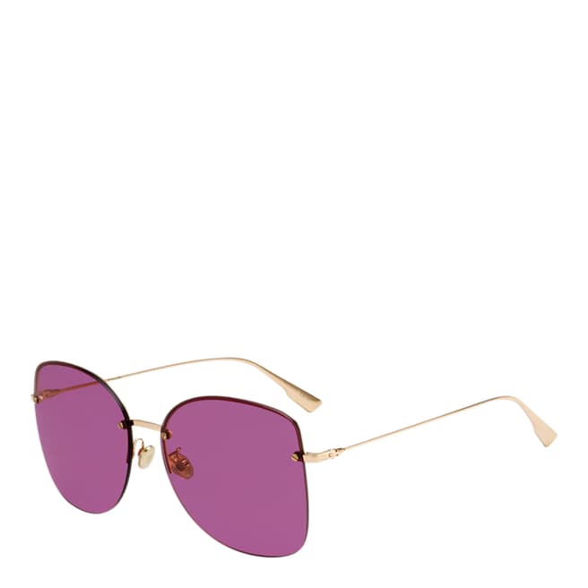 Dior Women's Gold/Pink Dior Sunglasses 62mm