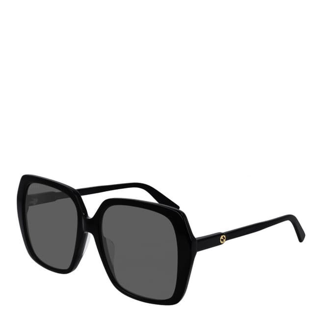 Gucci Women's Black Gucci Sunglasses 56mm