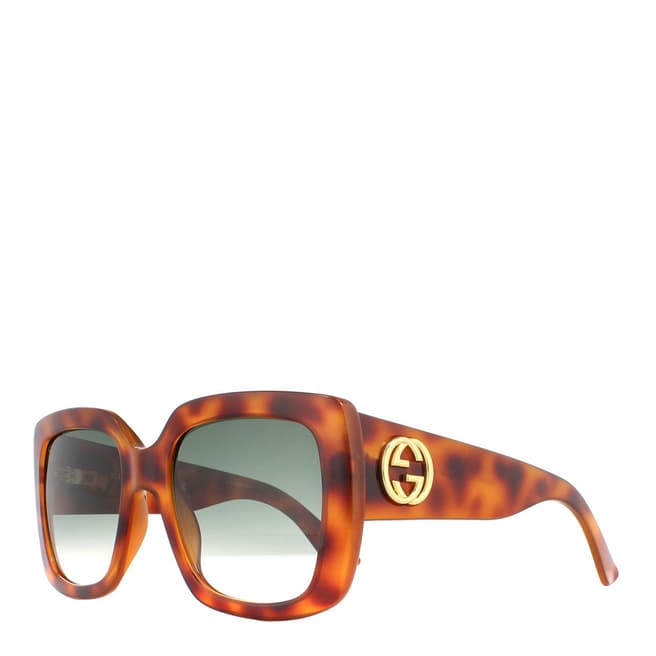 Gucci Women's Brown Gucci Sunglasses 53mm