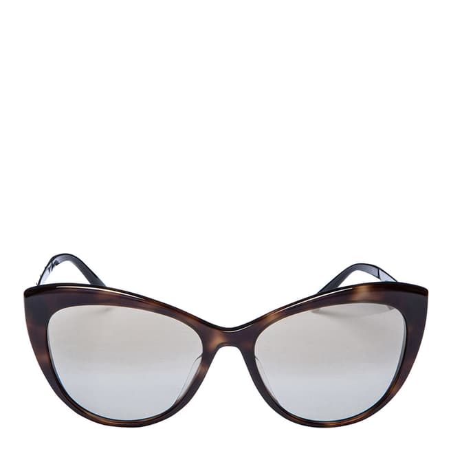 Versace Women's Brown/Silver Versace Sunglasses 57mm