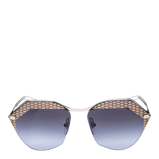 Bvlgari Women's Grey/Silver Bvlgari Sunglasses 62mm
