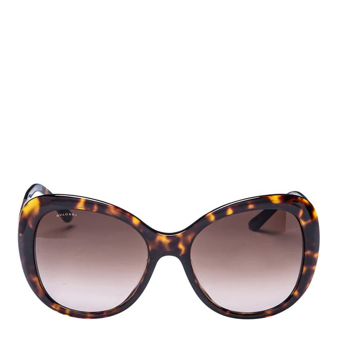 Bvlgari Women's Brown/Gold Bvlgari Sunglasses 55mm