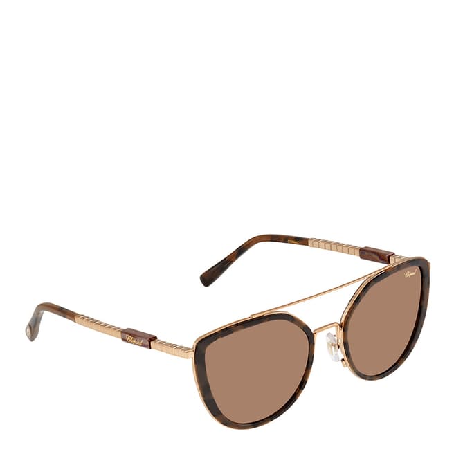 Chopard Women's Brown Chopard Sunglasses 52mm